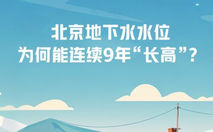 北京地下水水位为何能连续9年“长高”？