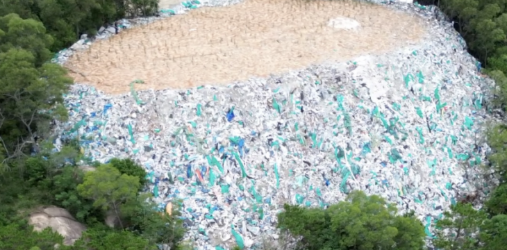沿海防护林出现4座“垃圾山”？当地连夜整改