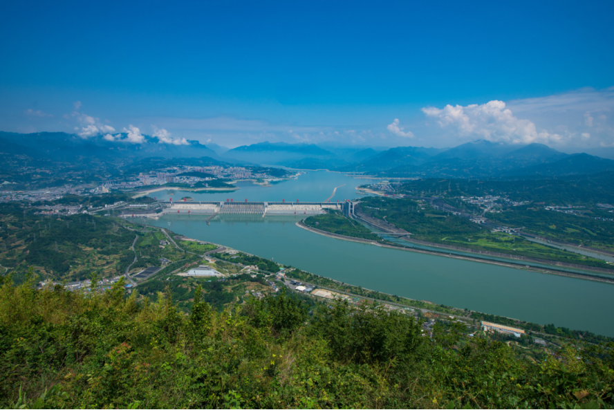 三峡工程。汤伟摄